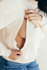 Bild von Sweat-shirt d'allaitement AMOUR L