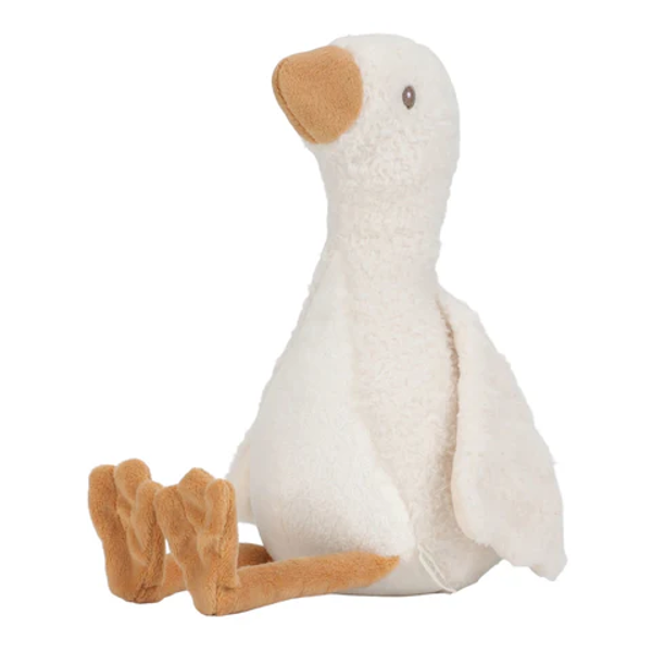 Bild von Peluche Oie 25 cm - Blanc - Petite Oie