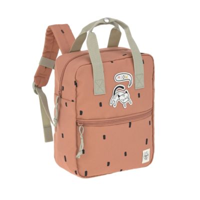 Sac à dos carré de la maternelle - Happy Prints, caramel