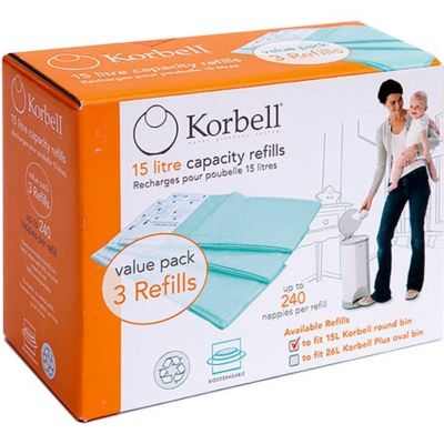 Recharge poubelle korbel