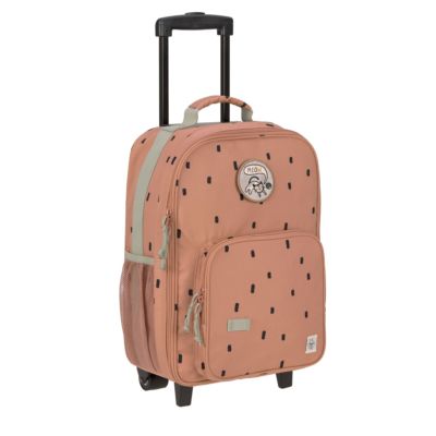 Valise à Roulettes Enfants - Happy Prints, caramel