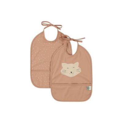 Bavoir 2 pièces imperméable - Mrs. Cat