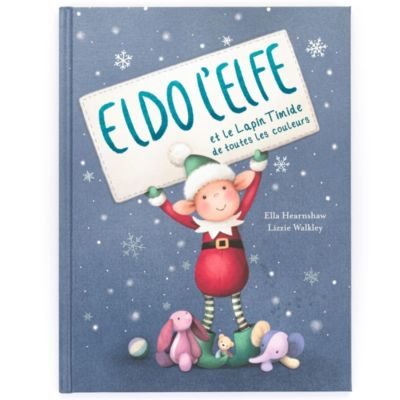 Eldo l'elfe et le lapin timide de toutes les couleurs