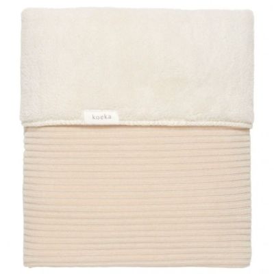 Couverture berceau teddy Vik Sand