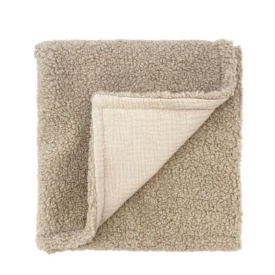 Couverture polaire large latte doodle