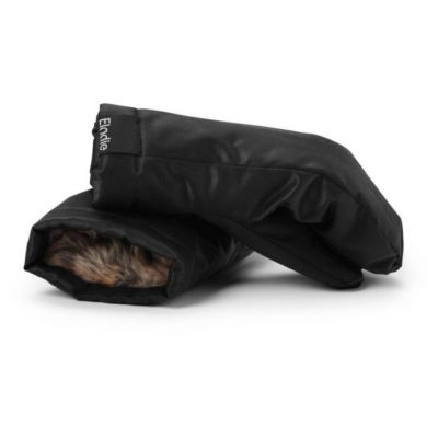 Moufles pour poussette black edition