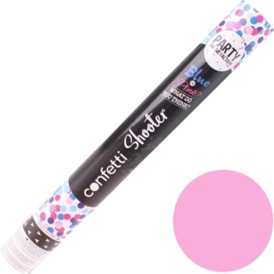 Confetti shooter Gender Reveal Pink 40cm