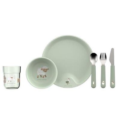 Set de vaisselle pour enfants 6 pièces Little Farm