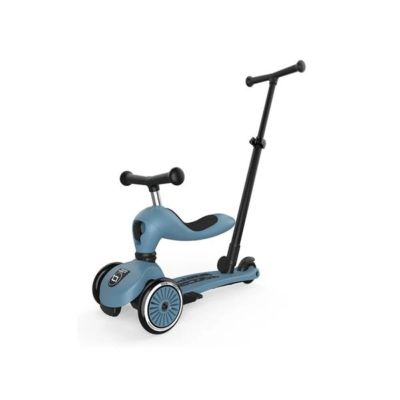 Highwaykick 1 Push and GO - Steel Blue