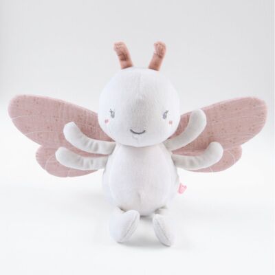 Peluche small Louli en Veloudoux, greige/écru