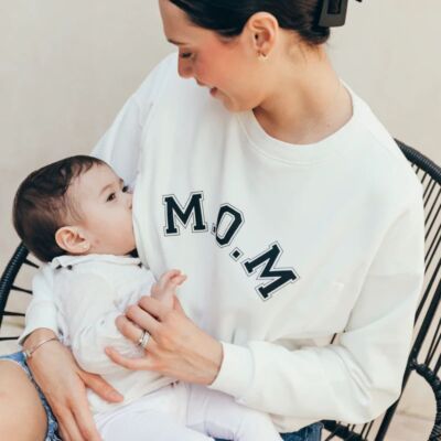 Sweat-shirt d'allaitement MOM M