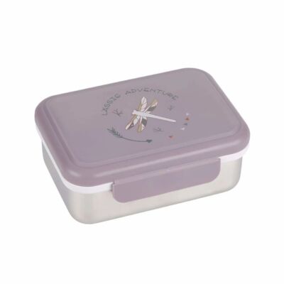 Boite à tartines inox libellule