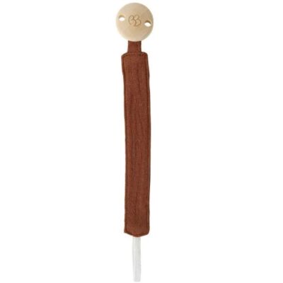 Attache-sucette gaze de coton Toffee