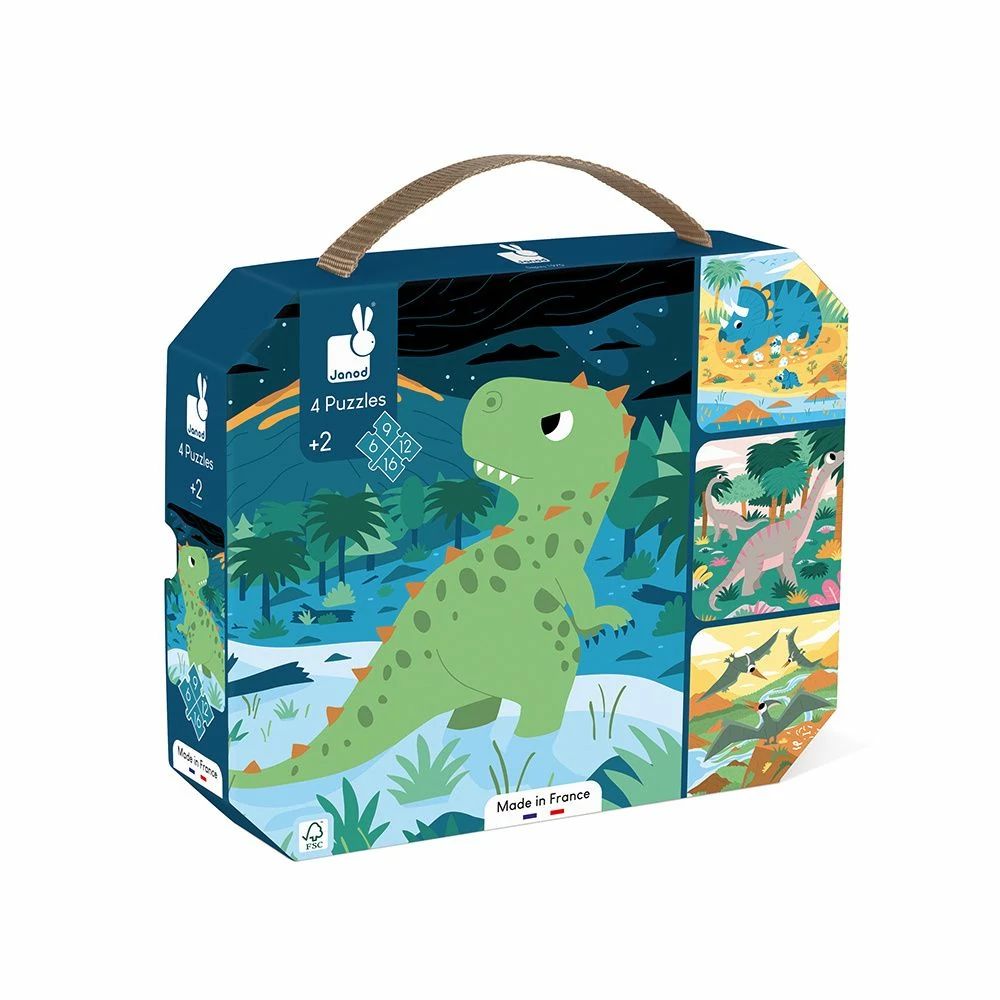 3700217325411-4-puzzles-dinosaures-6-9-12-16-pcs