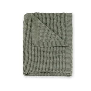 Couverture Knitty 80x100cm KNITT Kaki TOG 1.5